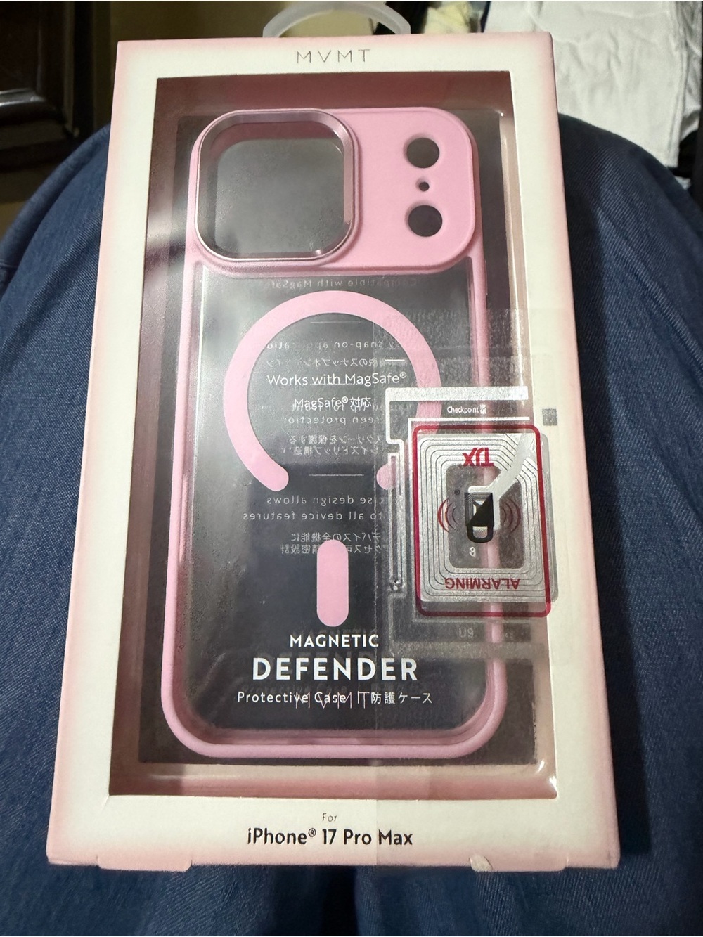 MVMT Magnetic Defender Case for iPhone 17 Pro Max - Pink
